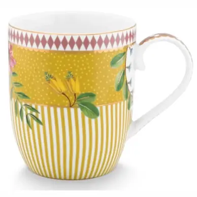 Tasse Pip Studio La Majorelle Yellow 145 ml (Lot de 6) Solde