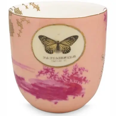 Usine Directe Tasse Pip Studio Heritage Painted Pink 300 ml (Lot de 6)