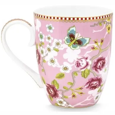 Tasse Pip Studio Chinese Rose Pink 350 ml (Lot de 6) Top Vente