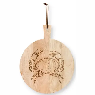 Solde Planche à Découper Pip Studio Round Bleached Mango Crab 40 cm