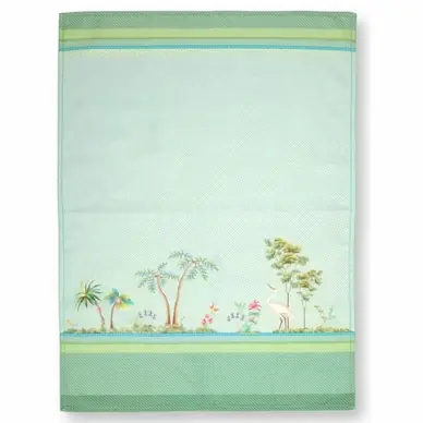 Bon Plan Torchon Pip Studio Jolie Heron Green 50 x 70 cm