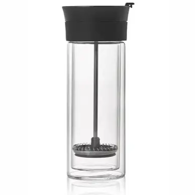 Soldes Tasse Thermos Adhoc Koffie Press Noir 300 ml