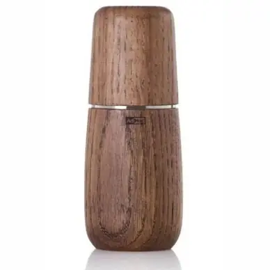 Dernière Chance Moulin à Poivre ou à Sel Adhoc Yono Marron Foncé 15 cm