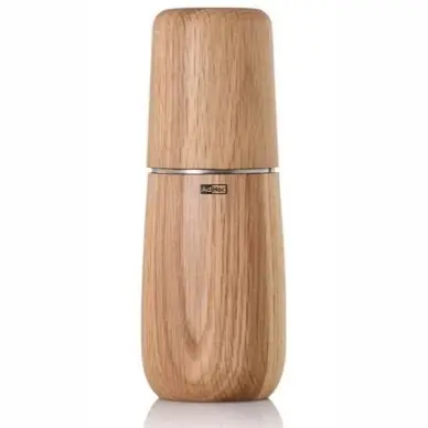 Moulin Poivre ou Sel AdHoc Yono Couleur Bois 18 cm Exclusif