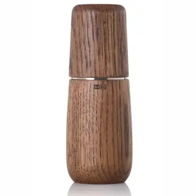 Moulin à Poivre ou à Sel AdHoc Yono Brun Foncé 18 cm Nouveauté