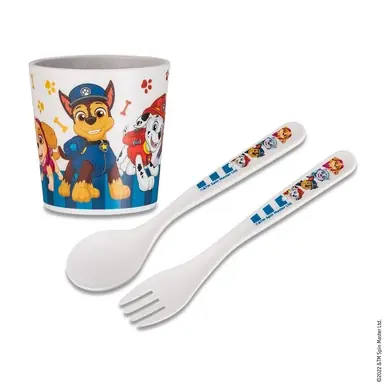 Populaire Tasse et Couvert pour Enfant Koziol Bio-Circular Easy Eater Paw Patrol Blanc