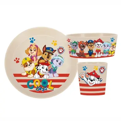 Populaire Vaisselle Koziol Bio-Circulair Connect Paw Patrol Brown (3 pièces)