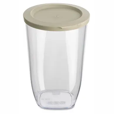 Pot de Rangement Koziol Connect Rond 1,5 liter Brown Usine Directe