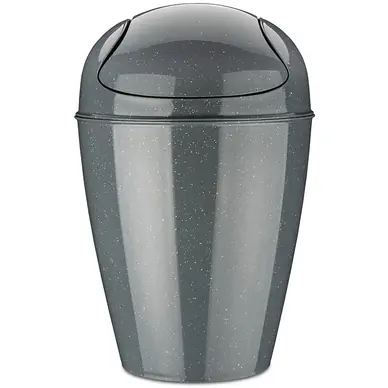 Poubelle Koziol Del Swing M 12 litres Grey Certifié