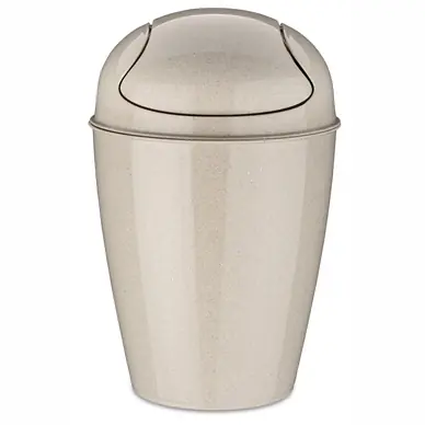 Paiement Sécurisé Poubelle Koziol Recycled Del Swing S 5 litres Beige