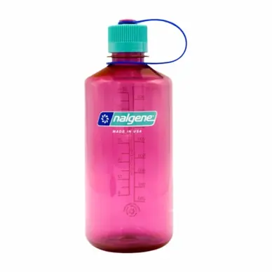 Bouteille d'Eau Nalgene Narrow Mouth 1000 ml Magenta Électrique Nouvelle Collection