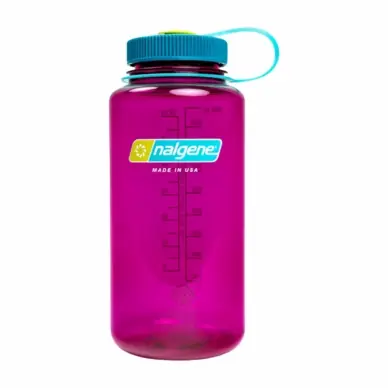 Expédition Rapide Bouteille d'Eau Nalgene Wide Mouth 1000 ml Aubergine