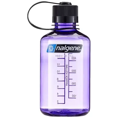 Bouteille d'Eau Nalgene à Goulot étroit 500 ml Purple Black Cap Paiement Sécurisé