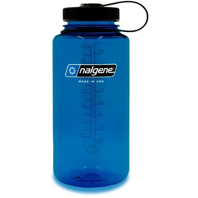 Bouteille d'Eau Nalgene Wide Mouth 1000 ml Slate Blue Seulement Aujourd’hui