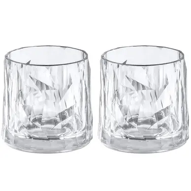 Livraison Gratuite Verre à Whisky Koziol Superglas Club No 02 250 ml Transparent (Lot de 2)