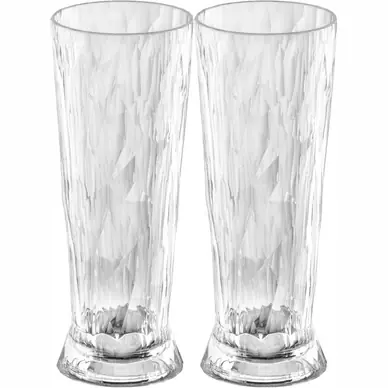 Verre à Bière Koziol Superglas Club No 11 500 ml Transparant (Lot de 2) Seulement Aujourd’hui