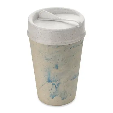 Tasse Isotherme Koziol Bio-Circulaire Iso To Go Blueberry Swirl 400 ml Pas Cher