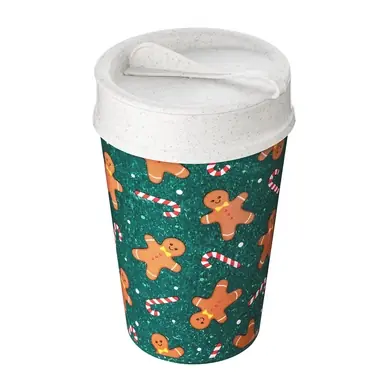 Meilleur Prix Tasse Isotherme Koziol Bio-Circulaire Iso To Go Gingerbread 400 ml