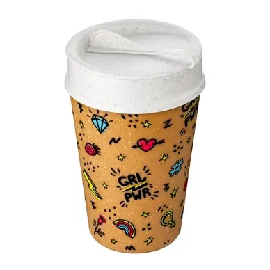 Original Tasse Isotherme Koziol Bio-Circulair Iso To Go GRL PWR 400 ml