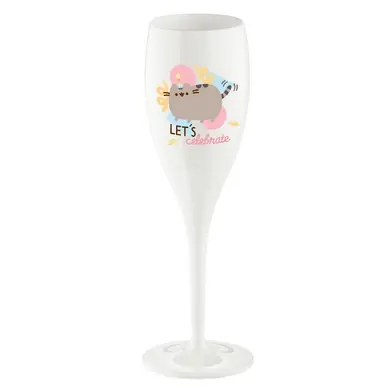 Verre à Champagne Koziol Superglas Cheers No. 1 Pusheen Let's Celebrate Usine Directe