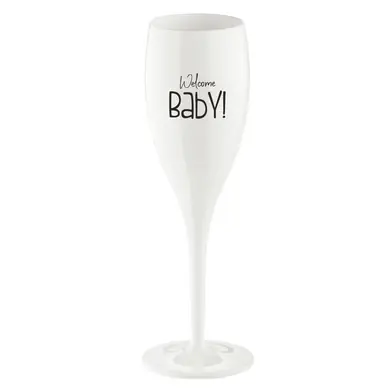 Retour Gratuit Verre à Champagne Koziol Superglas Cheers No. 1 Welcome Baby