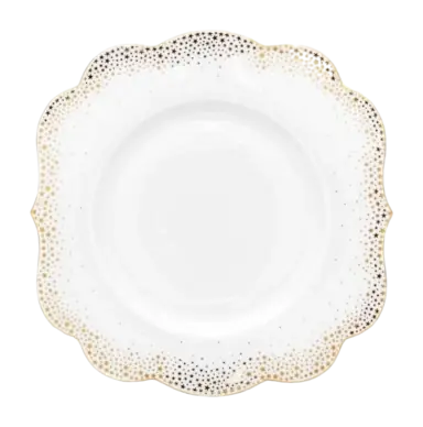 Assiette Plate Pip Studio Royal Winter White 23,5 cm (Lot de 6) Garantie Incluse