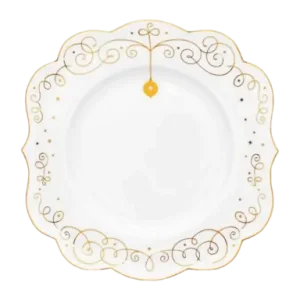 Artisanat Assiette à Petit Déjeuner Pip Studio Royal Winter White 17 cm (Lot de 6)