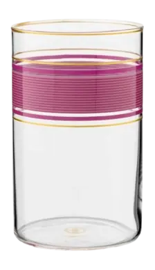 Verre à Long Drink Pip Studio Chique Pink 360 ml (Lot de 6) Fait Main