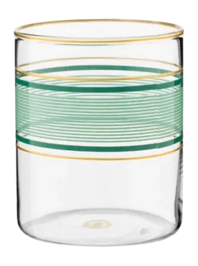 Meilleur Prix Verre à Eau Pip Studio Chique Green 250 ml (Lot de 6)