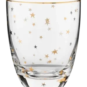Verre à Eau Pip Studio Stars Gold 360 ml (Lot de 6) Authentique