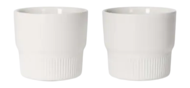 Tasse à Café Marc O'Polo Moments Chalk White 280 ml (Lot de 4) Vente Flash