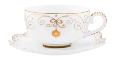 Tasse à Expresso Pip Studio Royal Winter White 125 ml Nouveauté