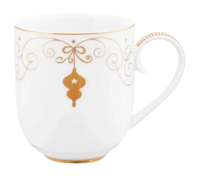 Remise Mug Pip Studio Royal Winter Large Blanc 325 ml (Set de 6)