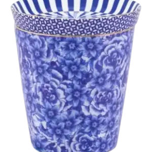 Mug et Soucoupe à Thé Pip Studio Royal Small Flower Blue 230 ml (2-Pièces) Meilleur Choix