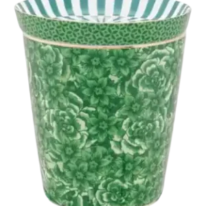 Mug et Soucoupe à Thé Pip Studio Royal Small Flower Green 230 ml (2-Pièces) Produit De Marque