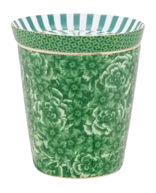 Mug et Soucoupe à Thé Pip Studio Royal Small Flower Green 230 ml (2-Pièces) Produit De Marque