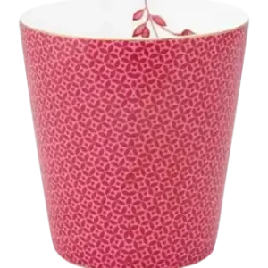 Original Mug et Soucoupe Pip Studio Royal Small Tiles Dark Pink 230 ml (2-Pièces)