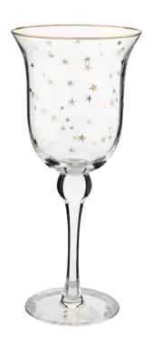Nouvelle Collection Verre à Vin Pip Studio Stars Gold 360 ml (Lot de 6)