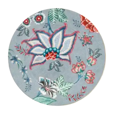 Assiette à Gâteau Pip Studio Flower Festival Light Blue 17 cm (Lot de 4) Offre Du Jour