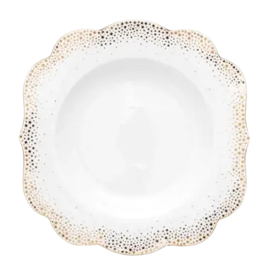 Premium Assiette Profonde Pip Studio Royal Winter White 23,5 cm (Lot de 6)