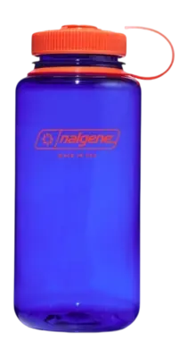Expédié Aujourd’hui Bouteille d'Eau Nalgene Wide Mouth 1000ml Periwinkle