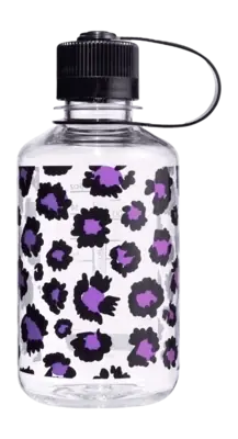 Bouteille d'Eau Nalgene Narrow Mouth 500ml Clair Rainbow Cheetah Soldes