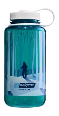 Bouteille d'Eau Nalgene Wide Mouth 1000ml Landscape Trout Prix Réduit
