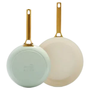 Batterie de Cuisine GreenPan Padova Vert Menthe avec Revêtement Céramique Antiadhésif 20 / 26 cm Artisanat