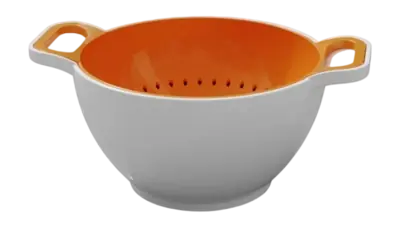 Passoire & Saladier Trebonn Duo-S Blanc-Corail Produit De Marque