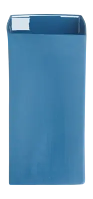 Vase ASA Selection Cube Blue 18cm Top Qualité