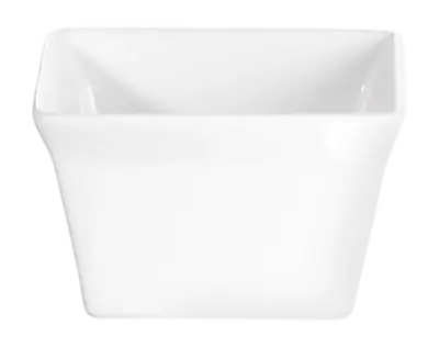 Authentique Plat à Four ASA Selection 250°C Plus Souffle Dish Square White 10 x 10 cm