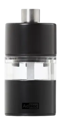 Jusqu’à Épuisement Des Stocks Moulin à Poivre / Sel AdHoc Minimill Black 6,2 cm