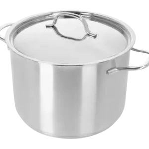 Haute Qualité Marmite à Soupe Demeyere Resto 3 avec Couvercle 24 cm