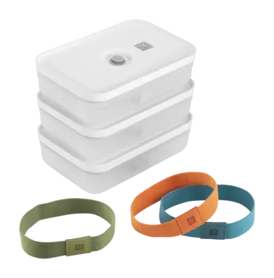 Dernière Chance Boite de Déjeuner Zwilling Fresh & Save Vide Plat L (Lot de 3)
